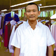 Activists are calling Raymond Chen, a Chinese American who owns a laundry shop and speaks with an accent, "a grossly offensive racial stereotype."